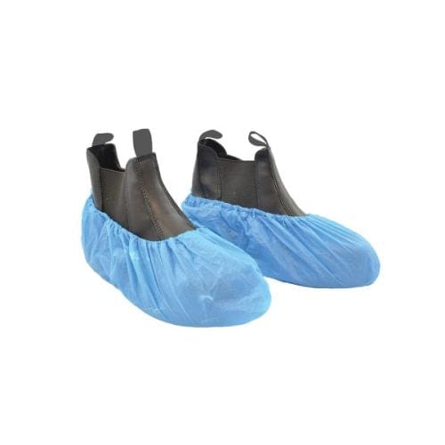 Allcare Safety & PPE Carton of 1000 Allcare Overshoes CPE Plastic Blue XL