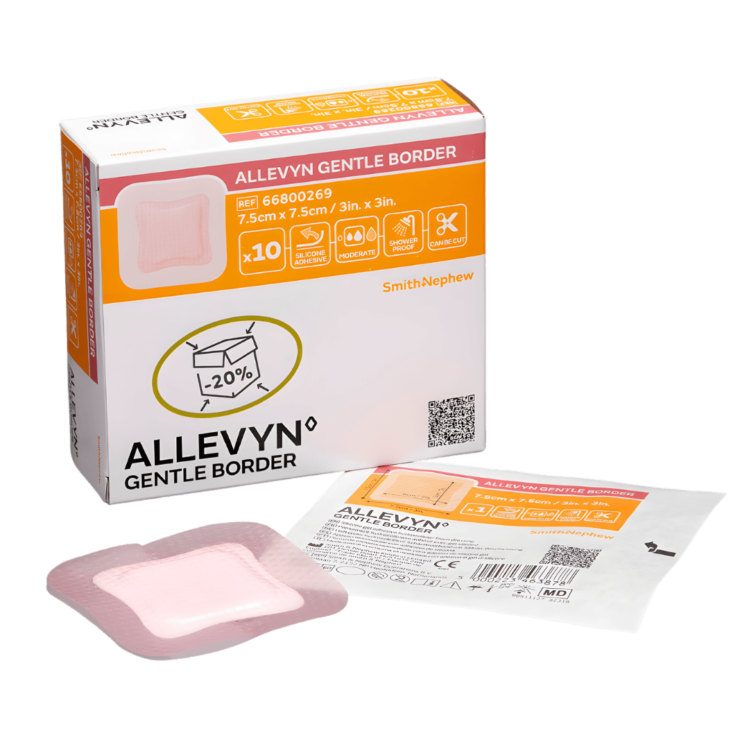 Allevyn Gentle Border Classic Foam Dressing