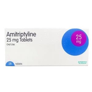 Alphapharm Antidepressants Amitriptyline 25mg Tablets