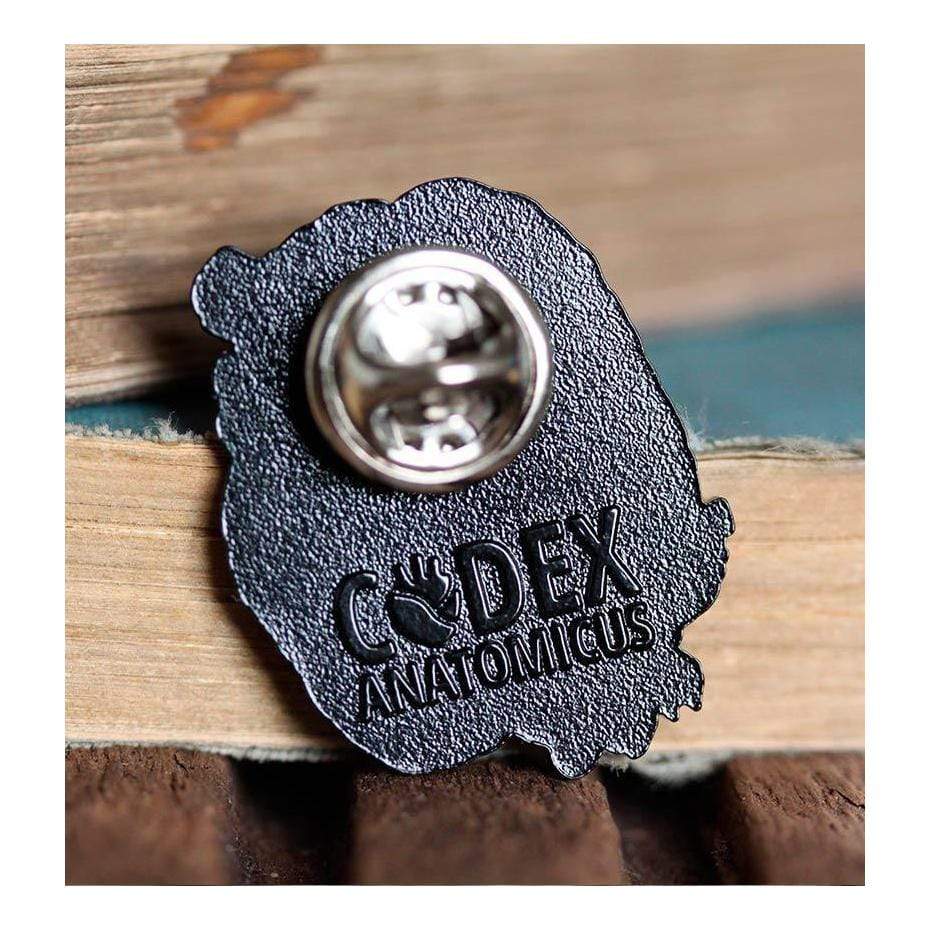 Codex Anatomicus Enamel Pin Anatomical Brain Pin