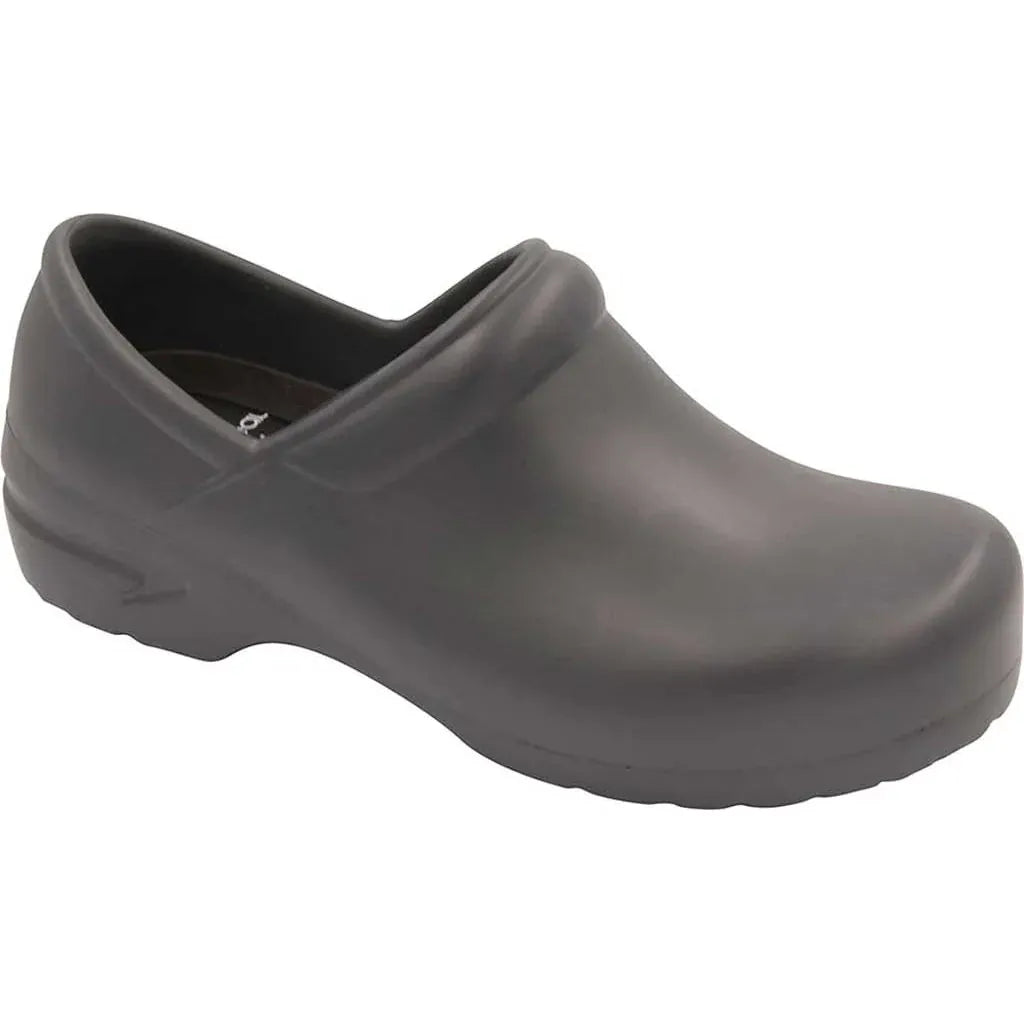 Cherokee Footwear 5 Anywear Footwear Guardian Angel Footwear SR Antimicrobial Plastic Stepin Pewter