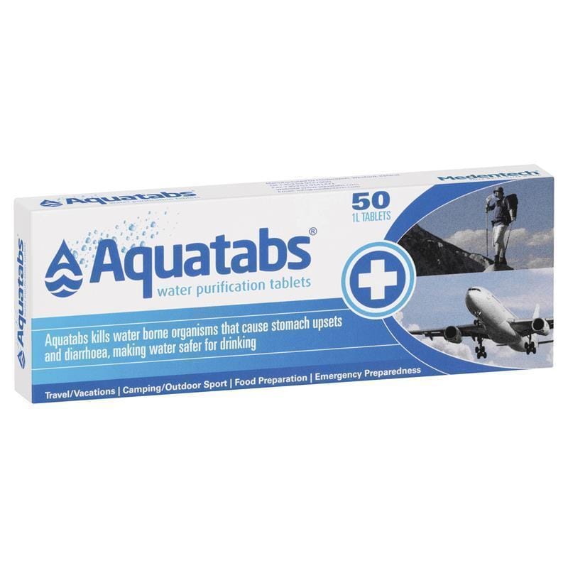 Aquatabs Water Purification Tablets 8.5mg - 50 Pk (Treats 50 Litres) 2