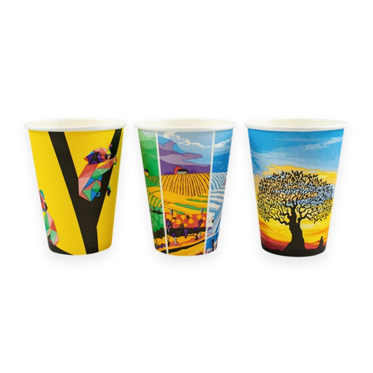 Sustain Disposable Cups Aqueous Hot Cup Single Wall 12oz