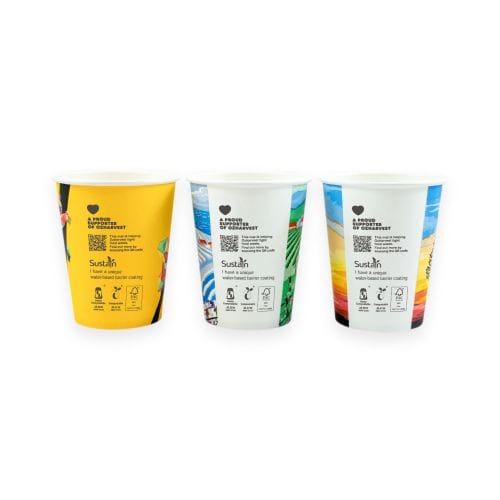 Aqueous Hot Cup Single Wall 6oz