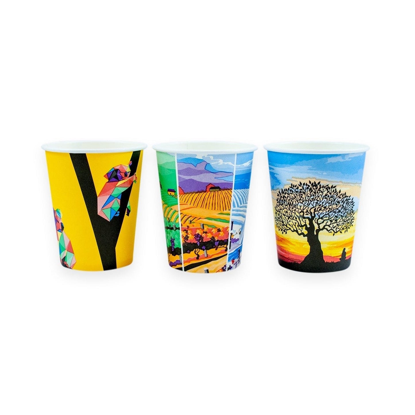 Sustain Disposable Cups Aqueous Hot Cup Single Wall 6oz