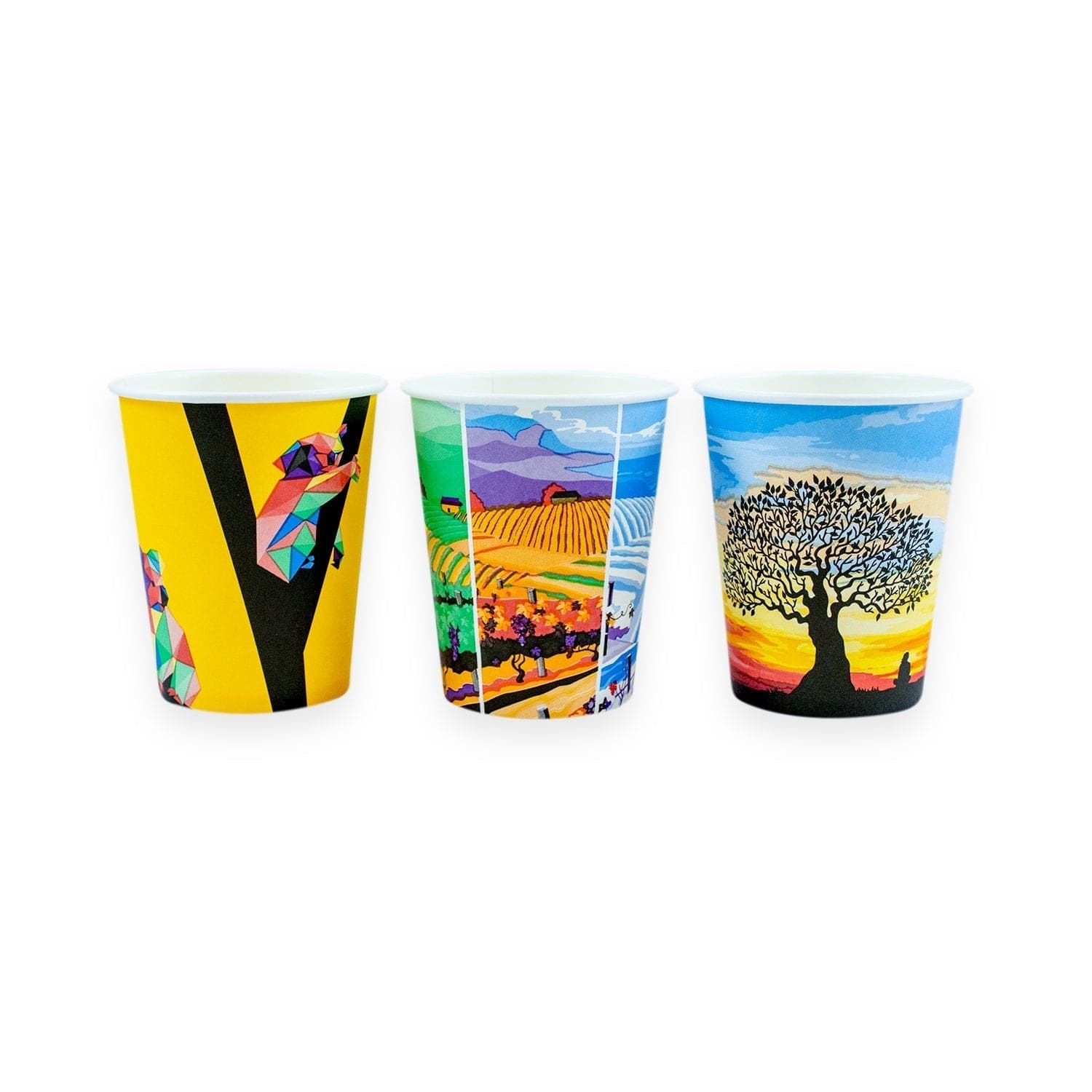 Sustain Disposable Cups Aqueous Hot Cup Single Wall 6oz