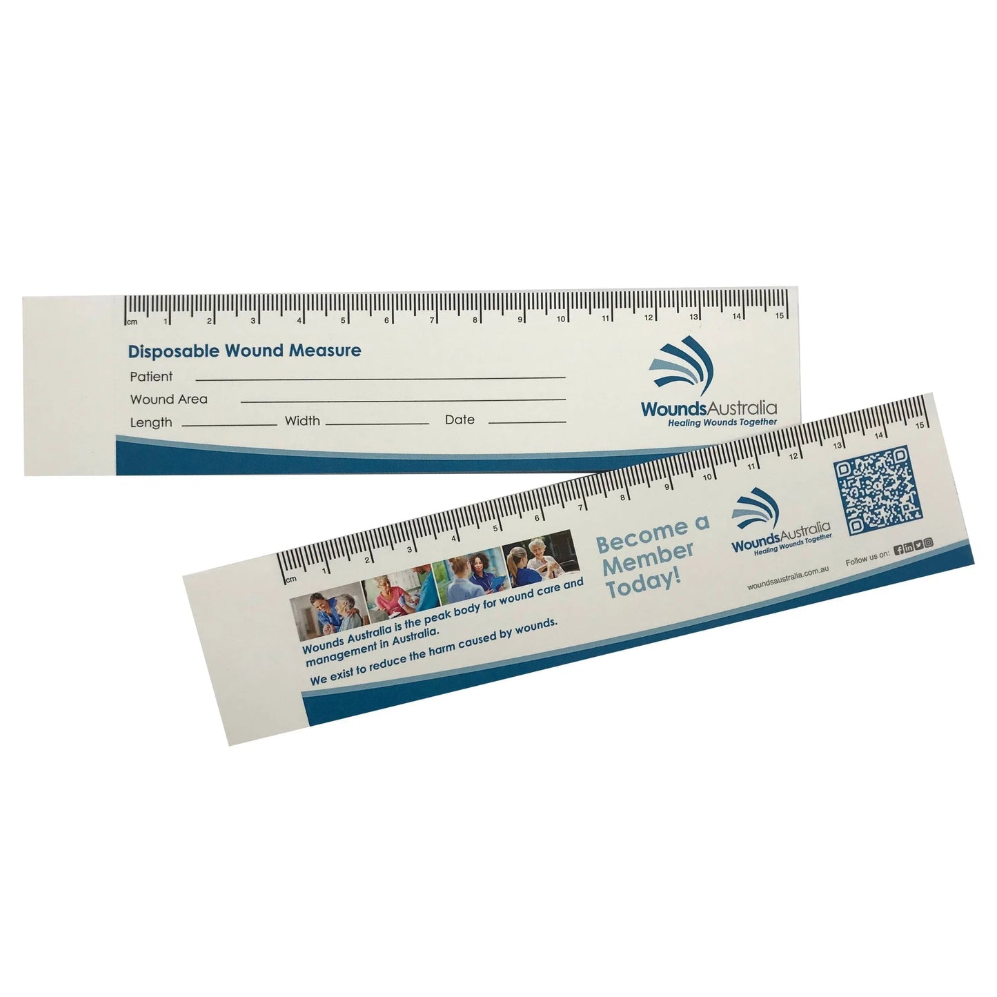 ATMN Healthcare Green / Pack of 25 ATMN Wound Ruler 180mm
