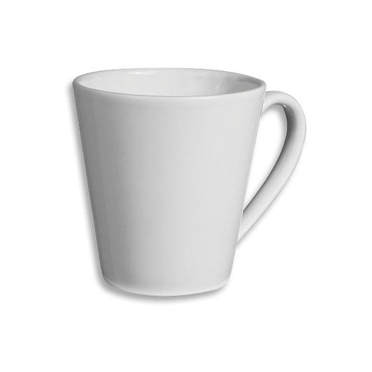 Australian Fine China Bar & Dining Australian Fine China Latte Mug UL White Small 210ml 2