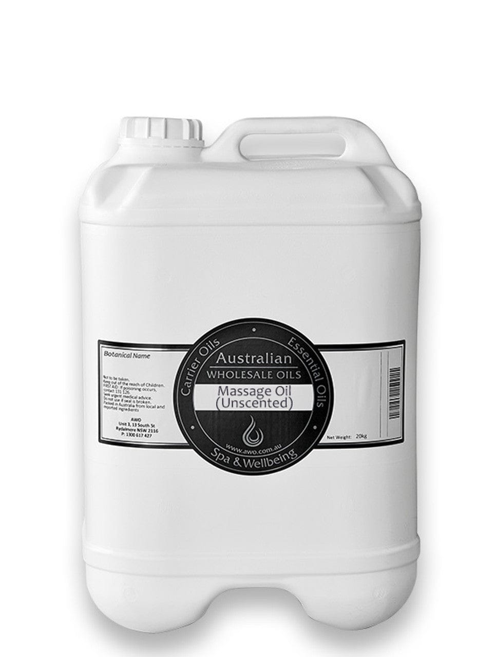 AWO Unscented Massage Oil - Perfect for All Skin Types