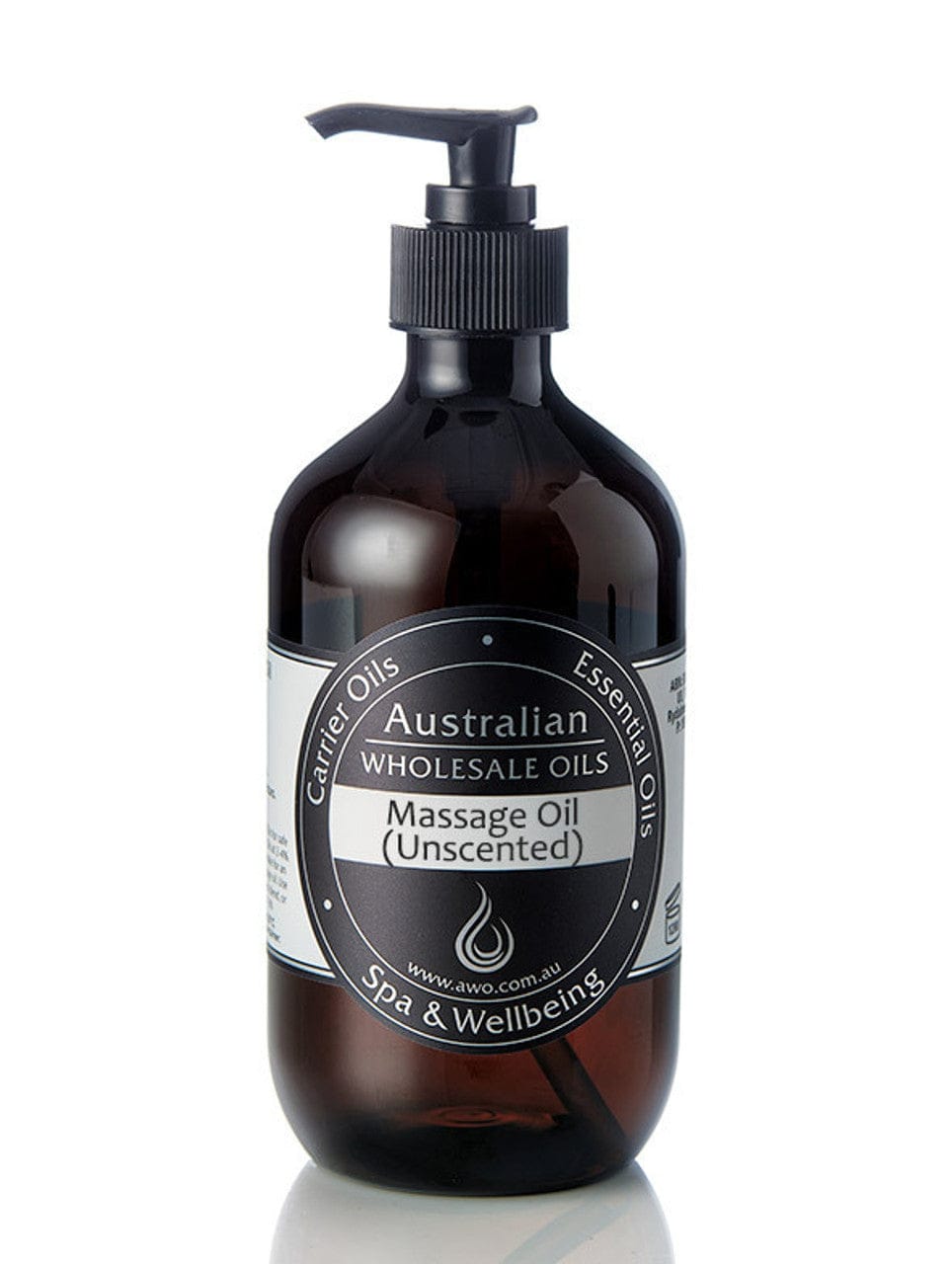 AWO Unscented Massage Oil - Perfect for All Skin Types