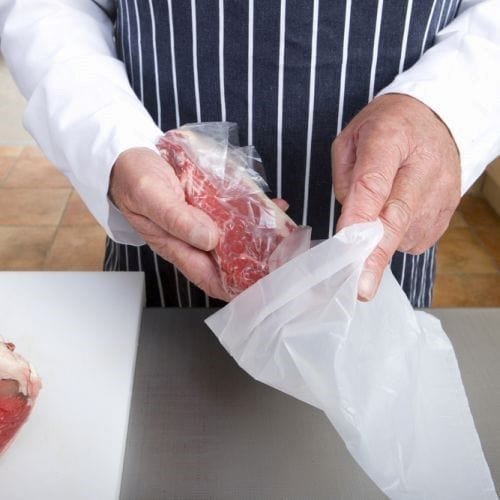 ADVANTAGE Kitchen Equipment Bag Heavy Duty 900x600mm 16um Natural