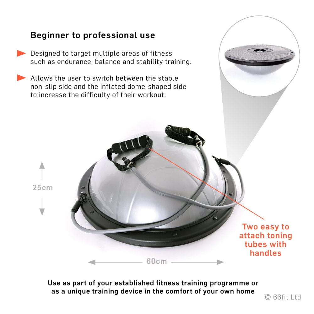 Balance Trainer with Handles & Pump for Core Stability