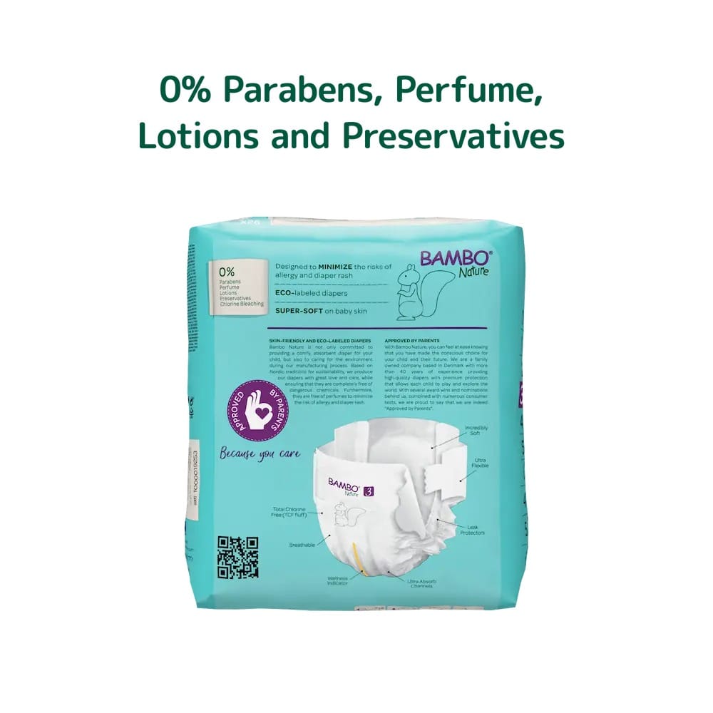 Bambo Nature Eco Nappies – Size 3 M (4–8 kg), 28 Nappies – image 6