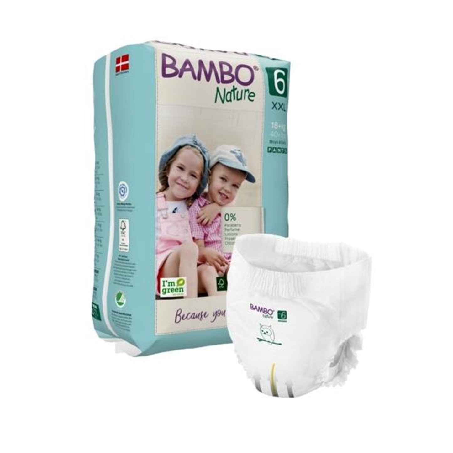 Bambo Nature XLarge Training Pants Size 6 XXL (18+kg)