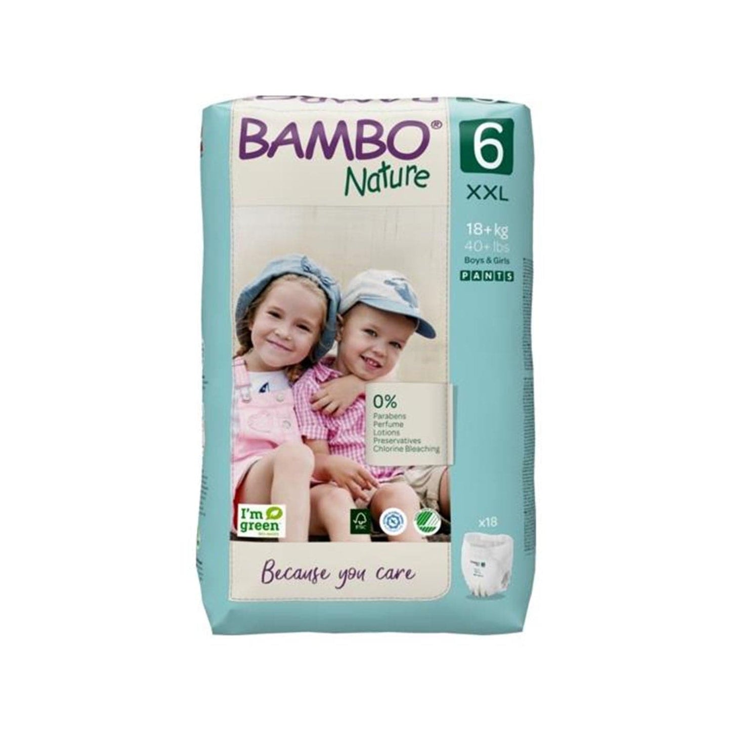 Bambo Nature XLarge Training Pants Size 6 XXL (18+kg)
