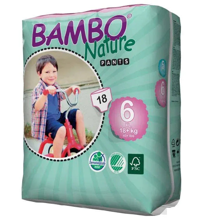 Bambo Nature XLarge Training Pants Size 6 XXL (18+kg)