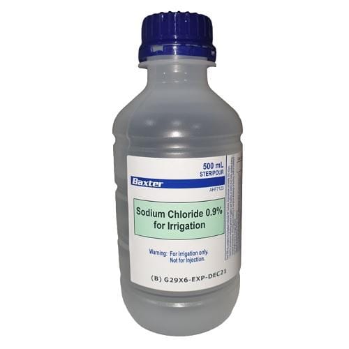 Baxter 0.9% Sodium Chloride for Irrigation