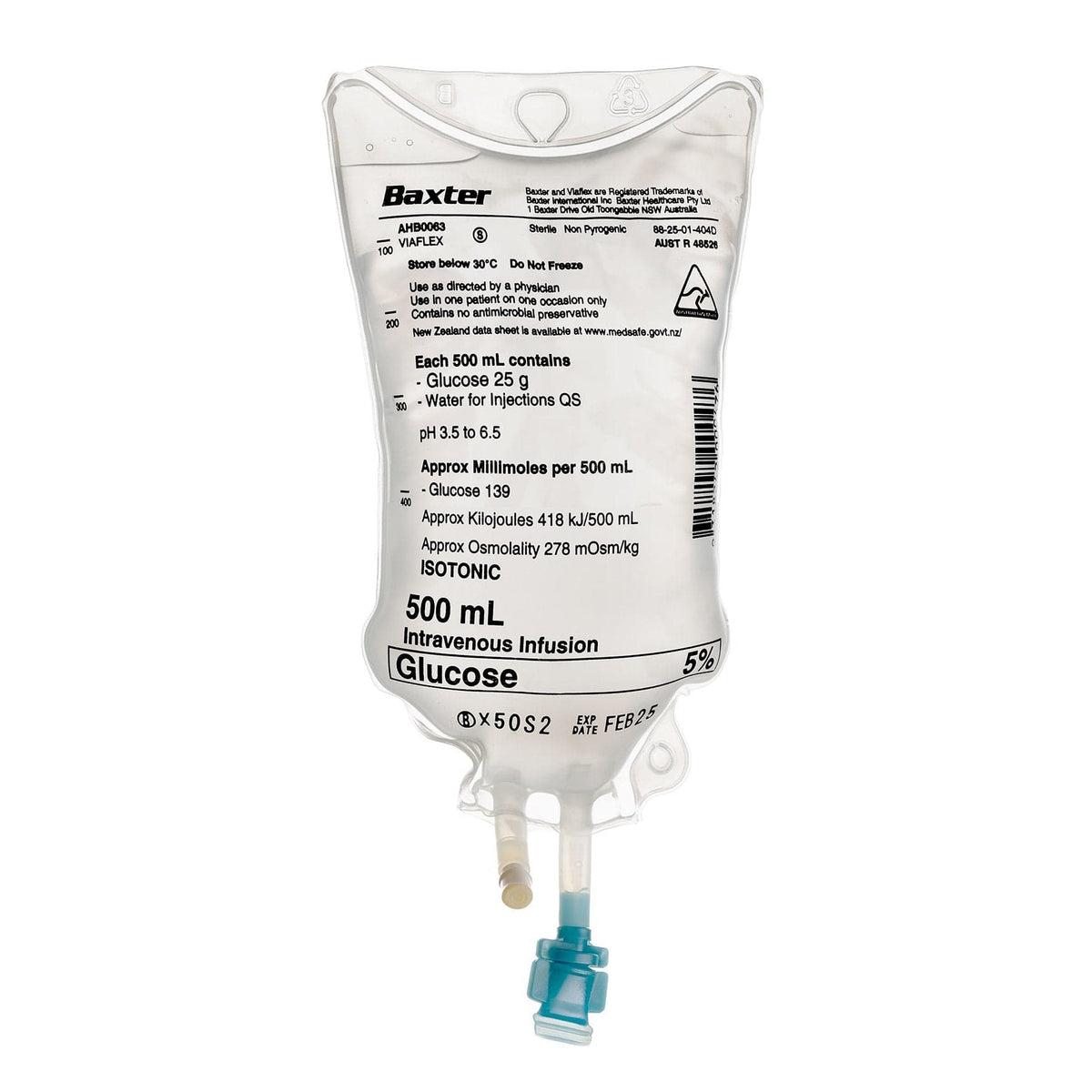 Baxter 5% Glucose IV