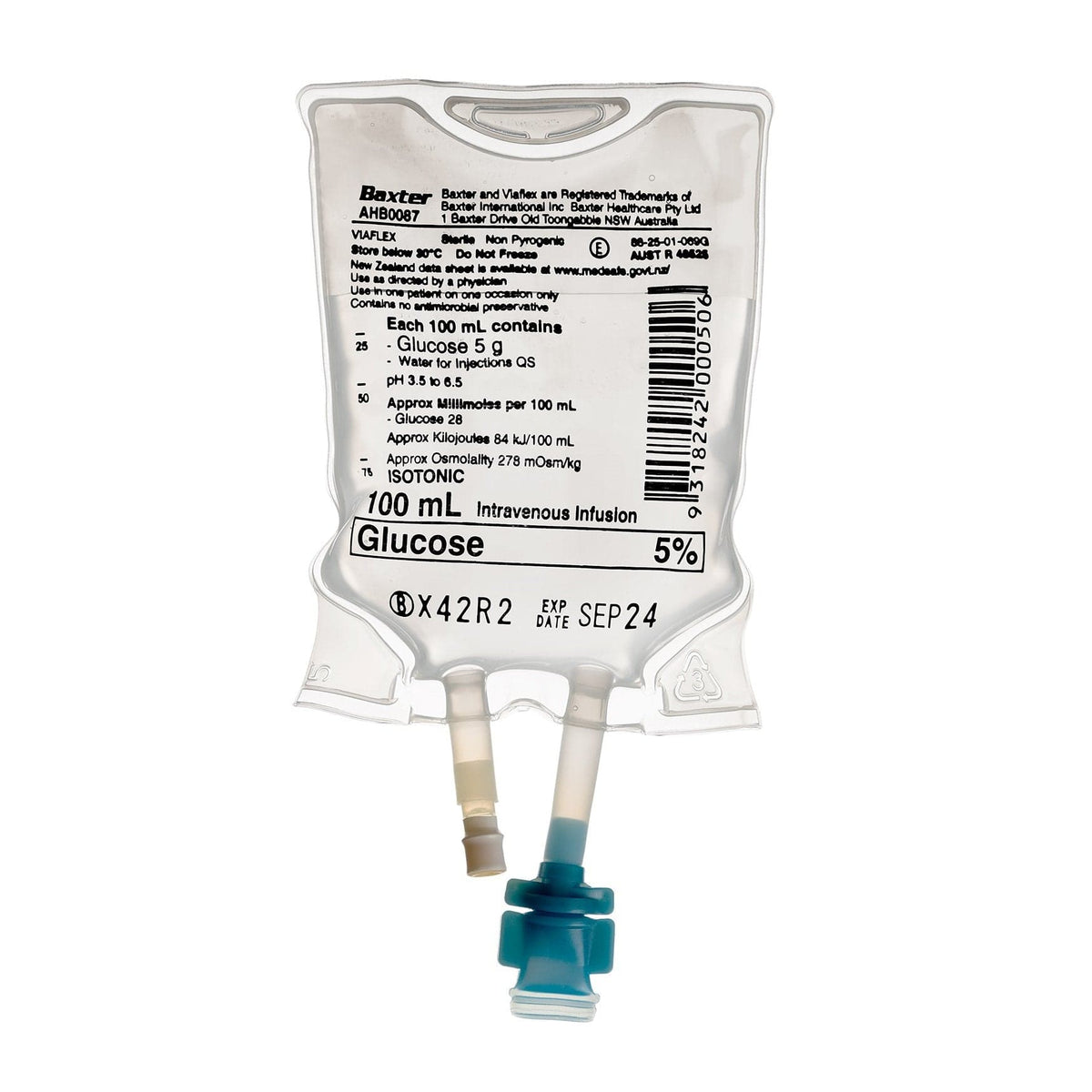 Baxter 5% Glucose IV