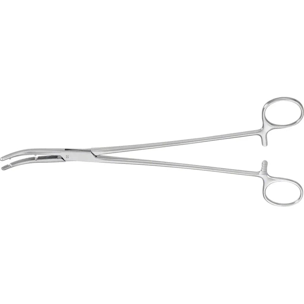 BBraun Forceps BBraun Forceps, Hysterectomy, Wertheim, 23 cm, 1 x 2 Teeth, Curved