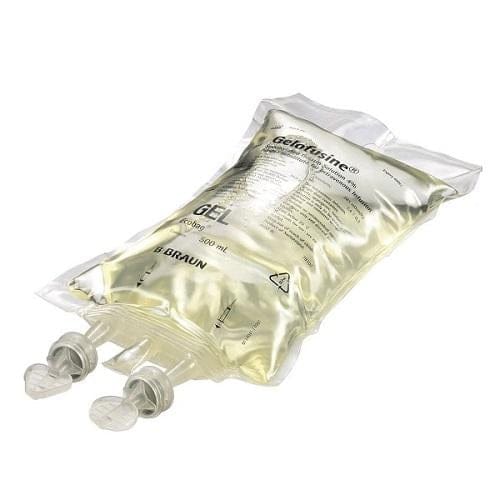 Bbraun Gelofusine Volume Expander Solution Injection 500mL Bag