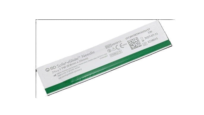 BD SafetyGlide Safety Needles