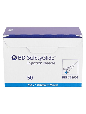 BD SafetyGlide Safety Needles