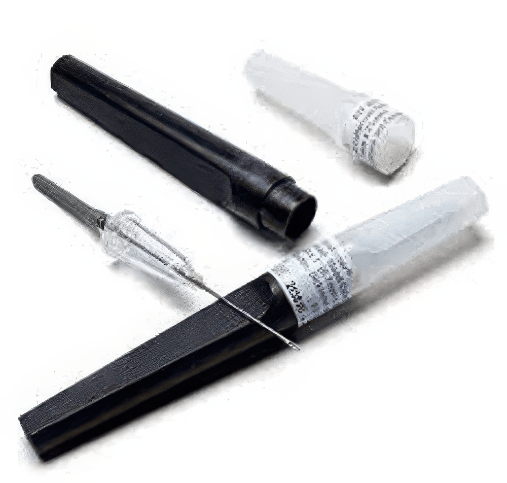 BD Medical Vacutainer Needles 21G (Black) / 1.50in (38mm) / Multisample Needles BD Vacutainer Needles