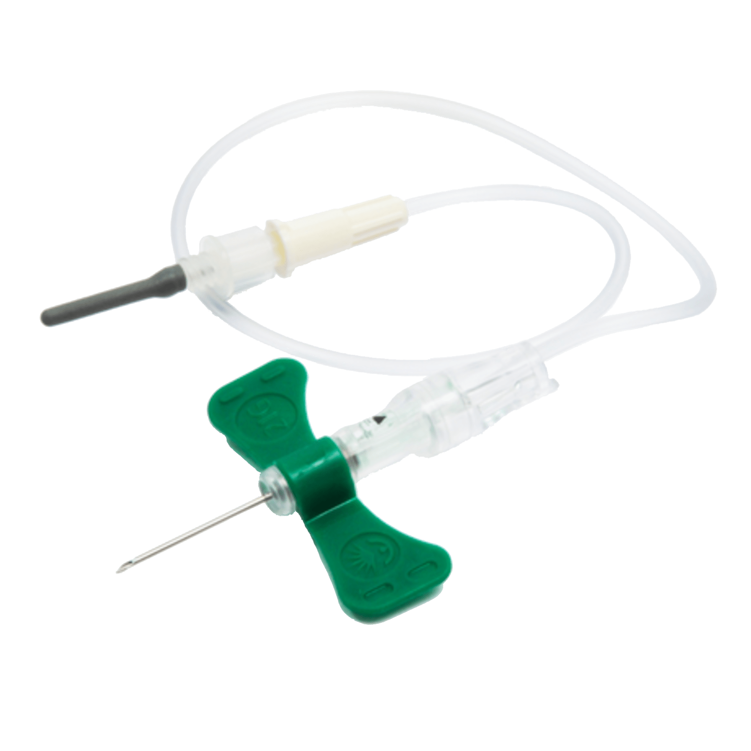 BD Medical Blood Collection Sets 21G (Green) / Ultratouch Push Button - 12.00in (305mm) / Luer BD Vacutainer Winged Blood Collection Set