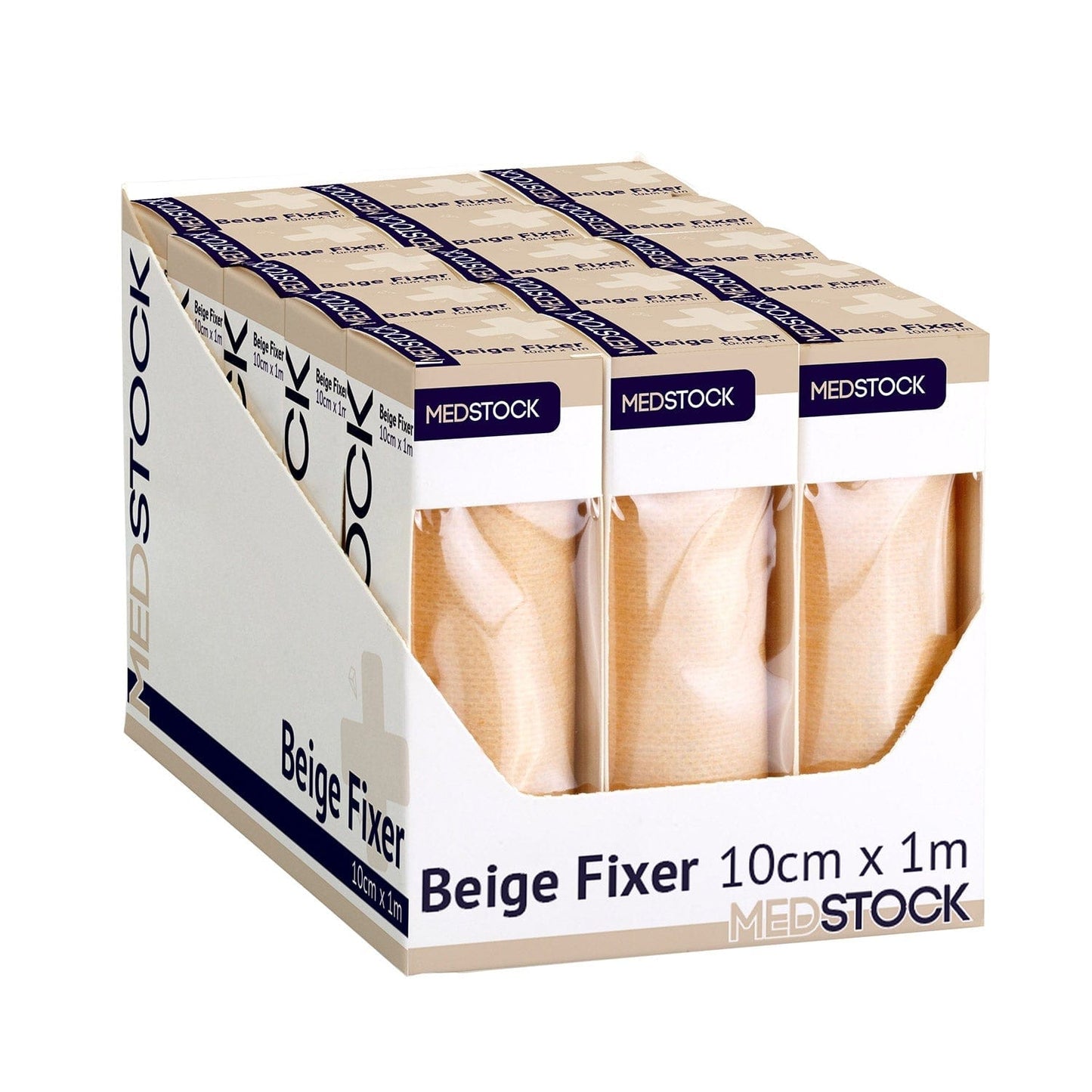 Beige Fixer Roll 10cm x 1m