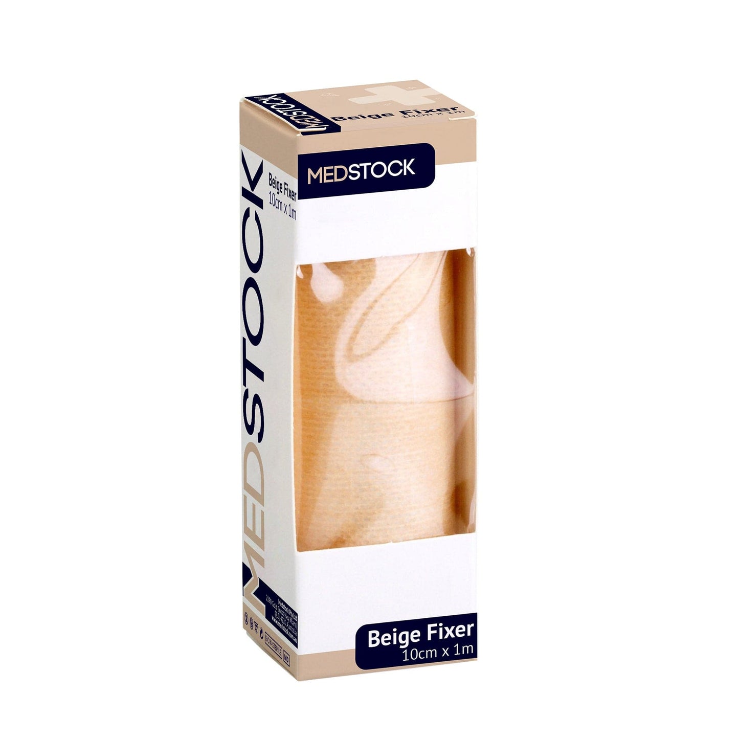 Beige Fixer Roll 10cm x 1m