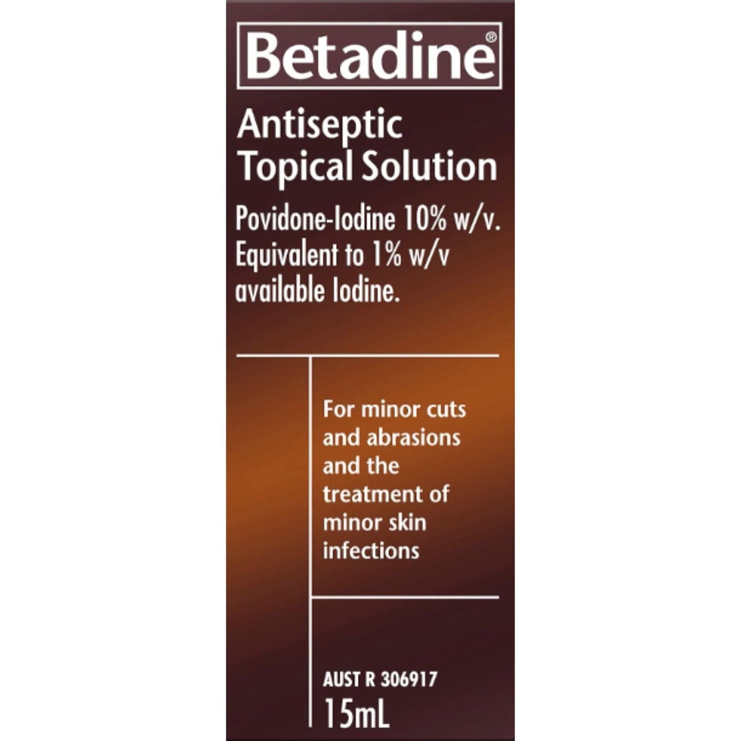 Betadine Antiseptic Liquid 15ml
