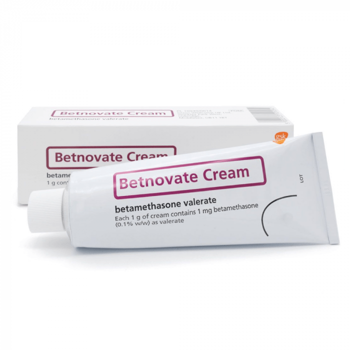 GSK Skin Treatments Betnovate Cream 0.1% - 30g Tube