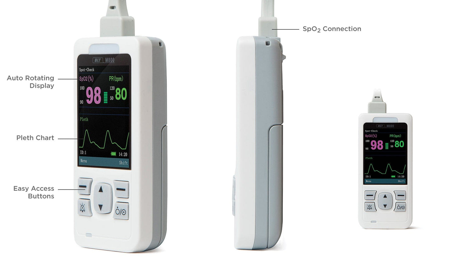 Biolight M800 Handheld Pulse Oximeter with Alarm