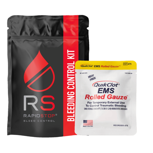 Bleeding Control Kit – Emergency Trauma Kit (Medium Pouch) | RapidStop