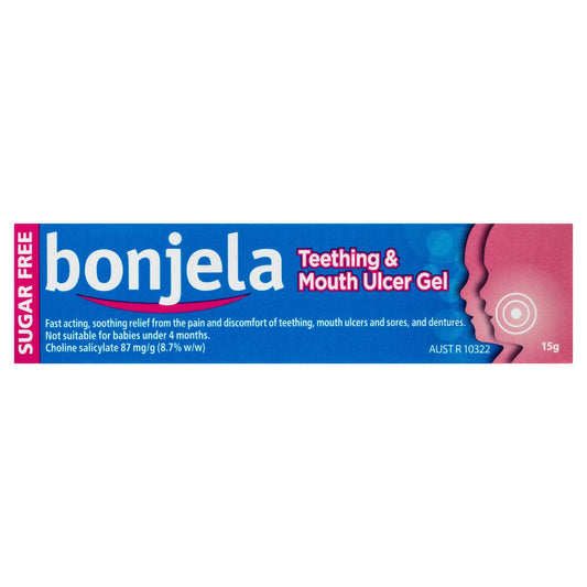 Bonjela Oral Care Bonjela Teething And Mouth Ulcer Gel 15g