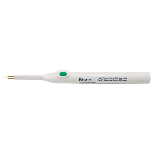 Bovie Diathermy Tips Bovie Aaron High Temp 2" Loop Tip Battery Cautery Handle AA05 Box/10