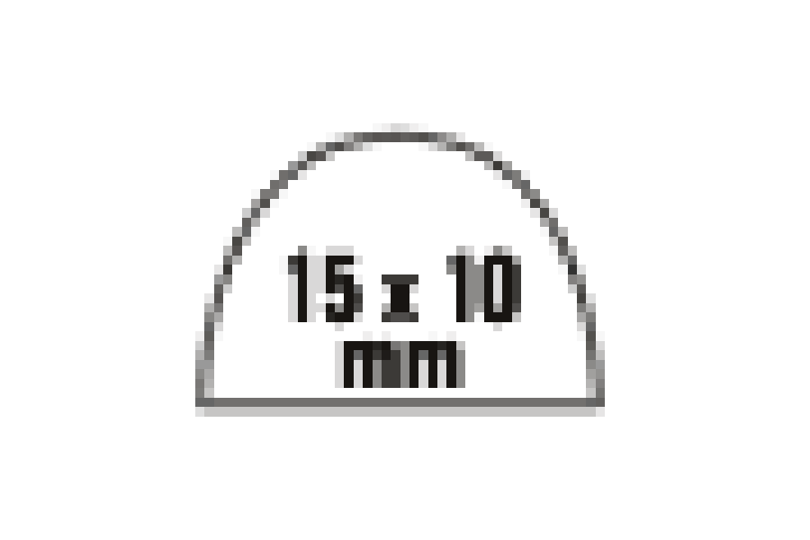 Bovie Reuseable Lletz Loop Electrode 15mm x 10mm, Autoclavable
