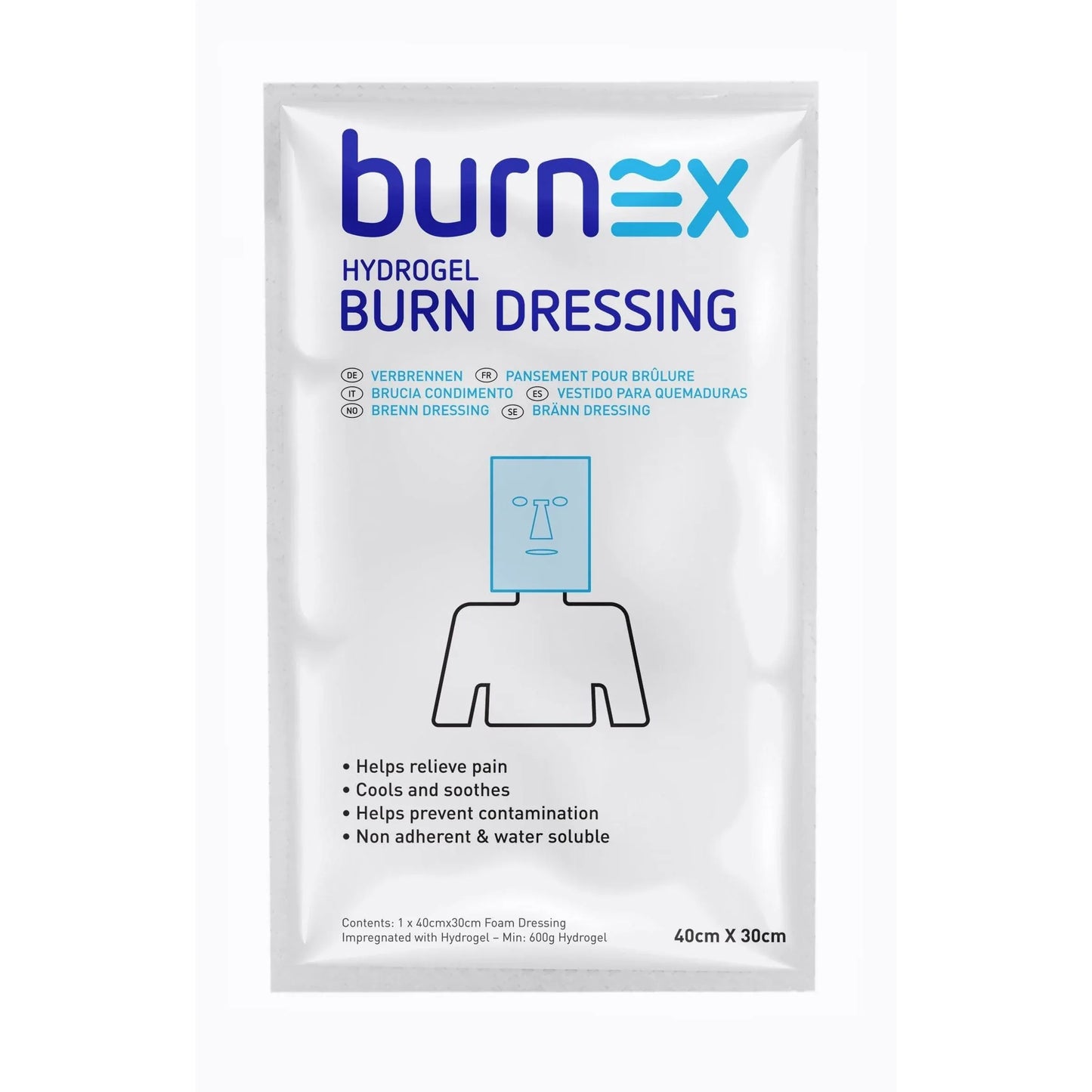 Burnex Burns Treatment Burnex Hydrogel Gel Burn Dressings