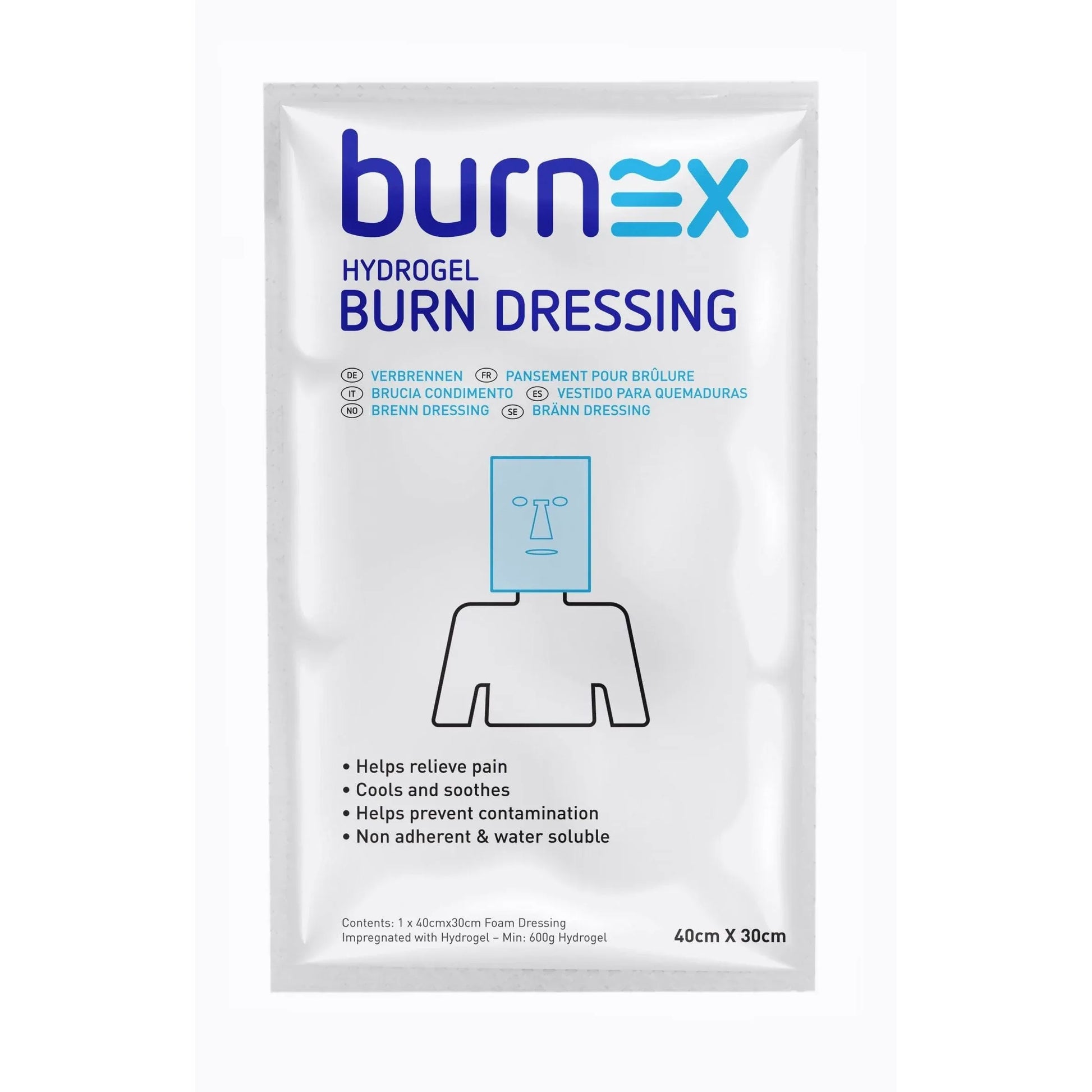 Burnex Burns Treatment Burnex Hydrogel Gel Burn Dressings