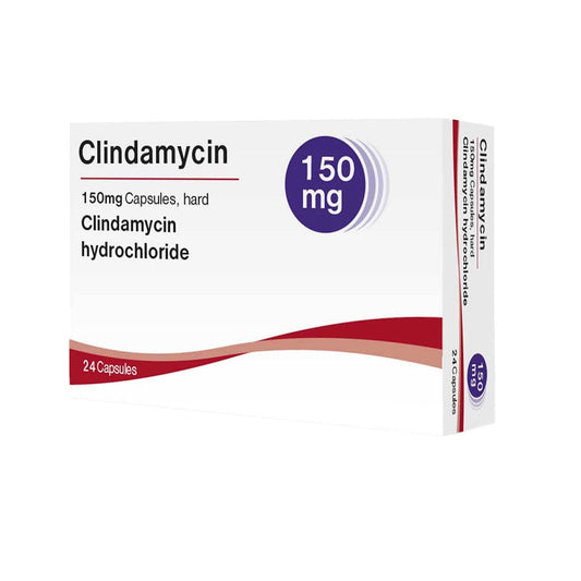 Arrow Pharmaceuticals Calindamin Cap 150mg 24 (Clindamycin Hydrochloride 150mg Cap)