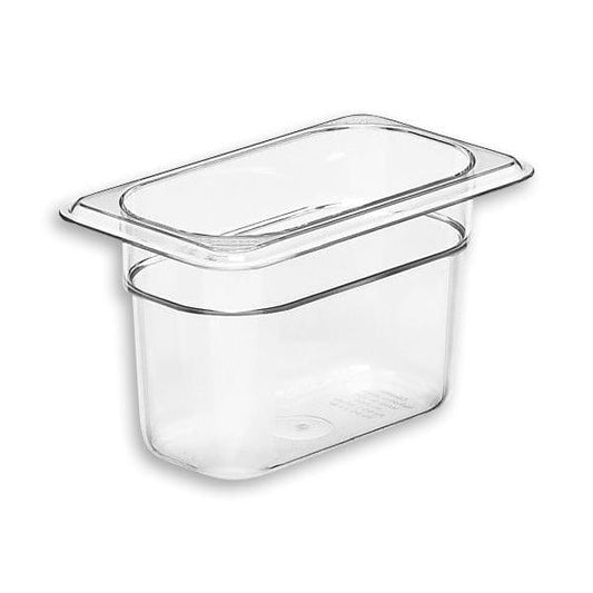 Cambro Kitchen Equipment Cambro Gastronorm GN Pan 1/9x100mm .85l Black