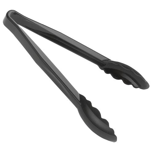 Cambro Kitchen Equipment Cambro Scalloped Tong 23cm Black