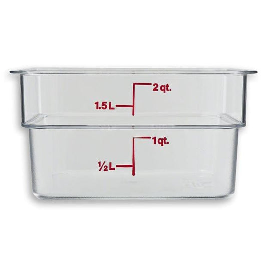Cambro Kitchen Equipment Cambro Square Clear Food Storage Container