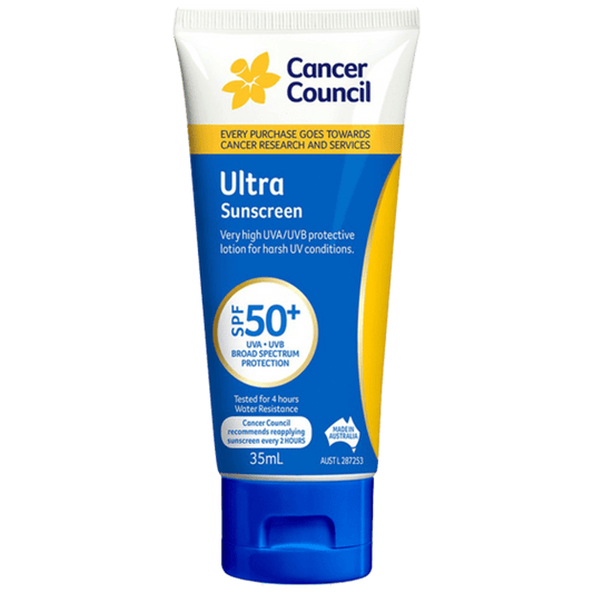CANCER COUNCIL SPF50+ Ultra Sunscreen Tube 35mL
