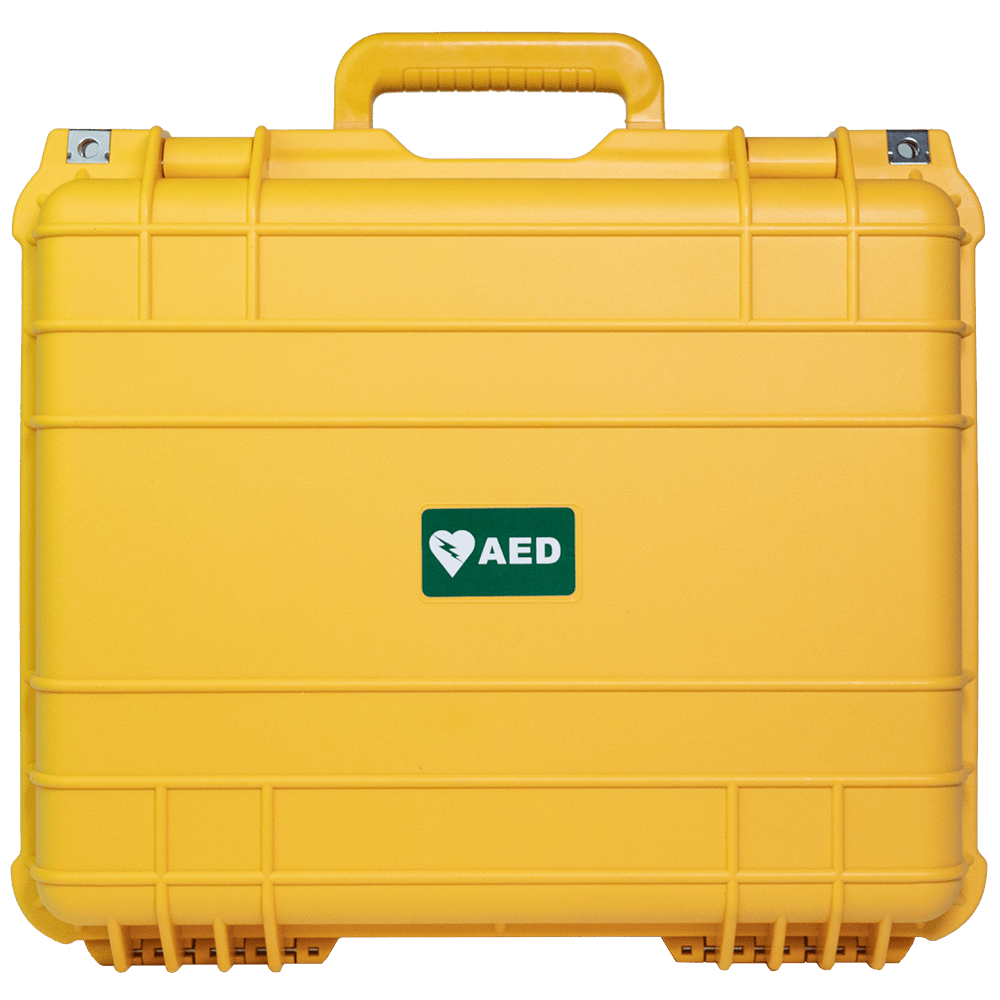 CARDIACT Large Waterproof Tough AED Case 43 x 38 x 15.4cm (Yellow)