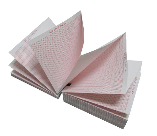 Cardioline ECG Papers Cardioline ECG 100 Z-Fold Paper, 150mm x 100mm