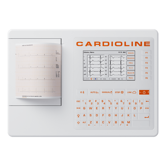 Cardioline Electrocardiographs Cardioline ECG 100S Electrocardiograph With Glasgow Interpretation