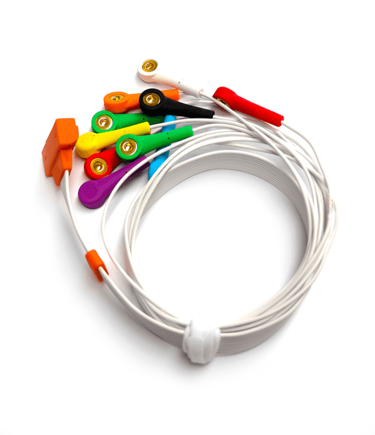 Cardioline ECG Cables Cardioline TouchECG Patient Cable - 10 Wires, Snap, AHA