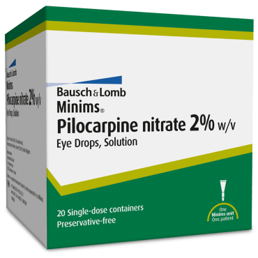 Bausch CC Minims Pilocarpine 2.0%